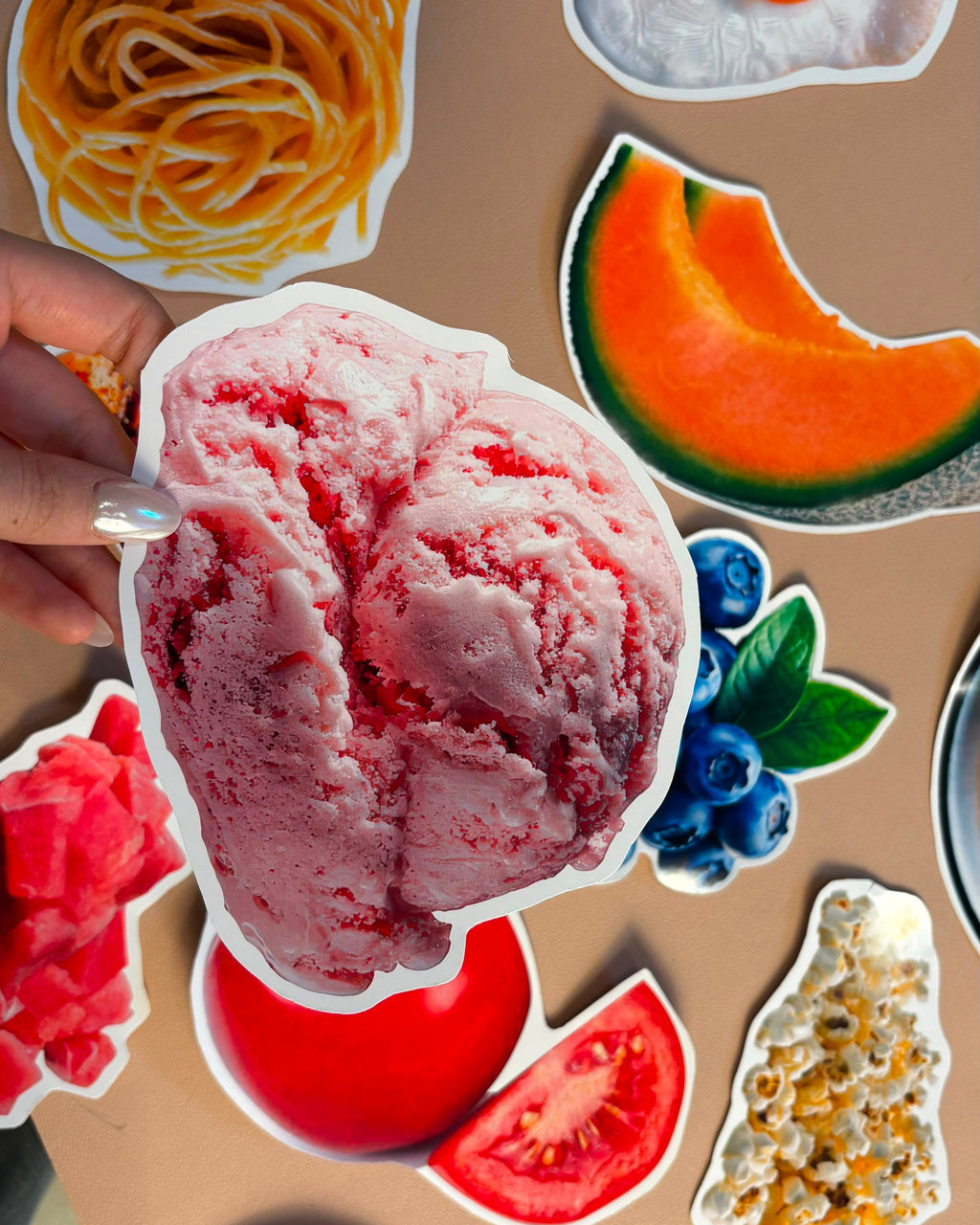 Réplicas de alimentos